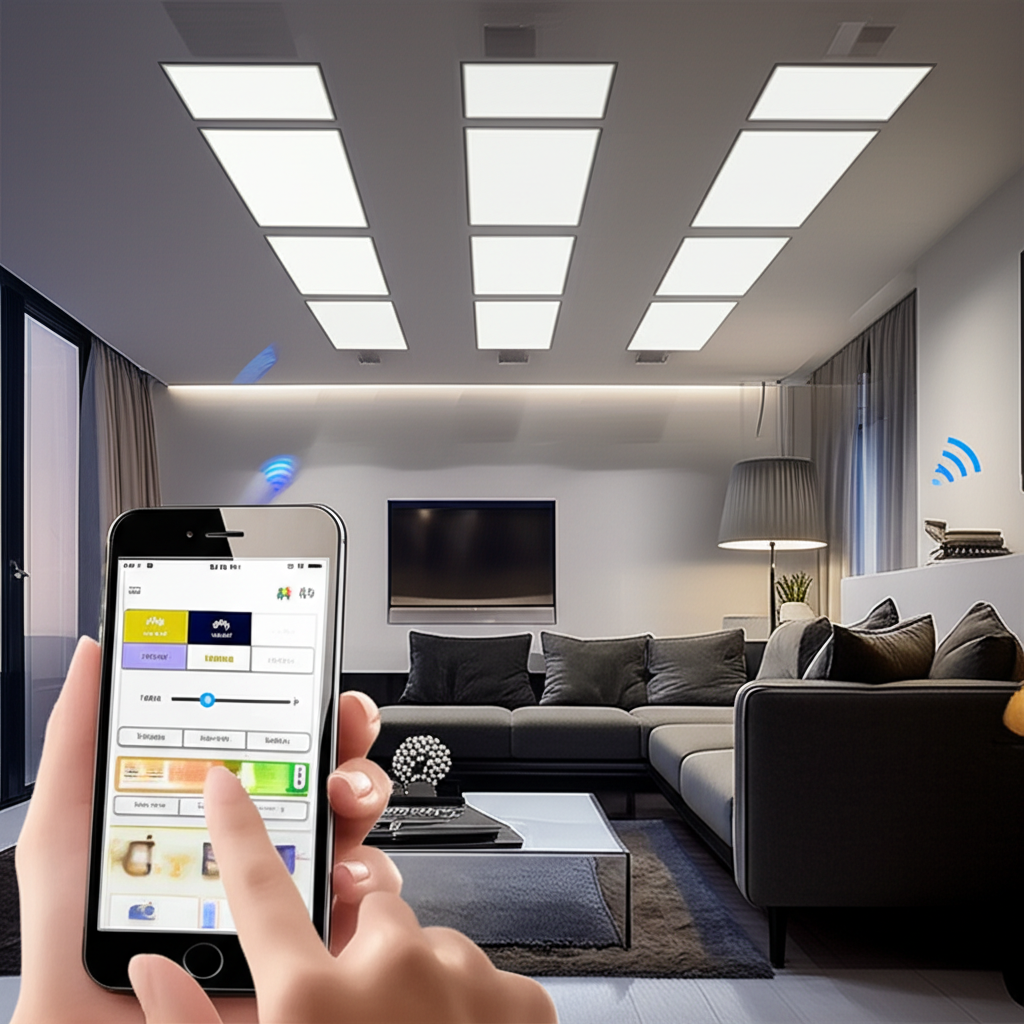 Sistema de iluminación LED controlado por IoT con aplicación móvil y automatización